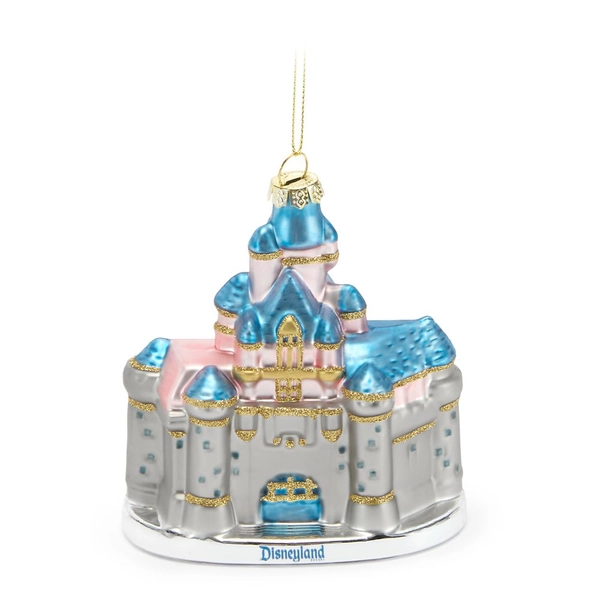 Sleeping Beauty Castle Glass Ornament – Disneyland | Disney Store