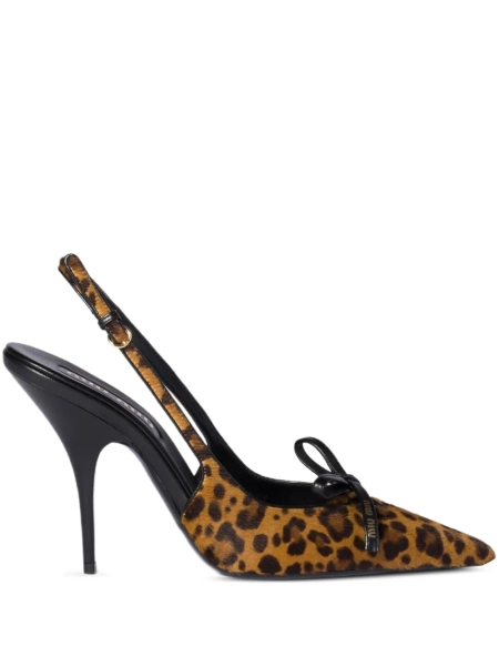Miu Miu logo-print pumps | 38