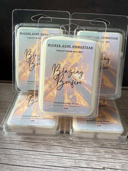 Blazing Bonfire ~ Strong Scented Wax Melts