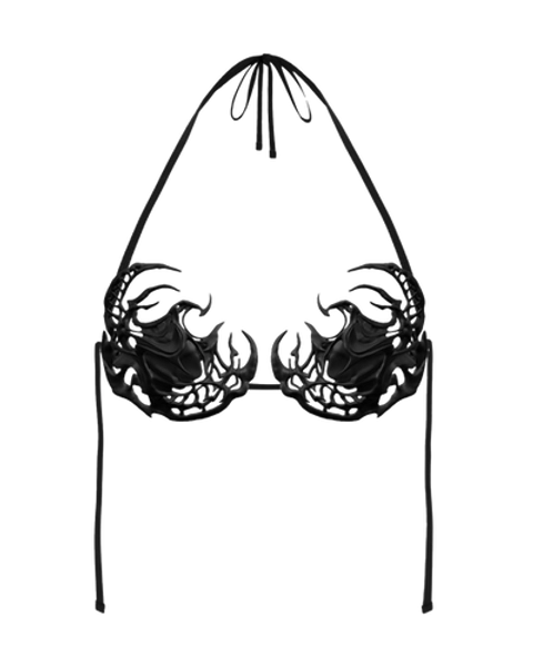 'TRINITY' SCULPTURAL BRALETTE | marlonferry.com