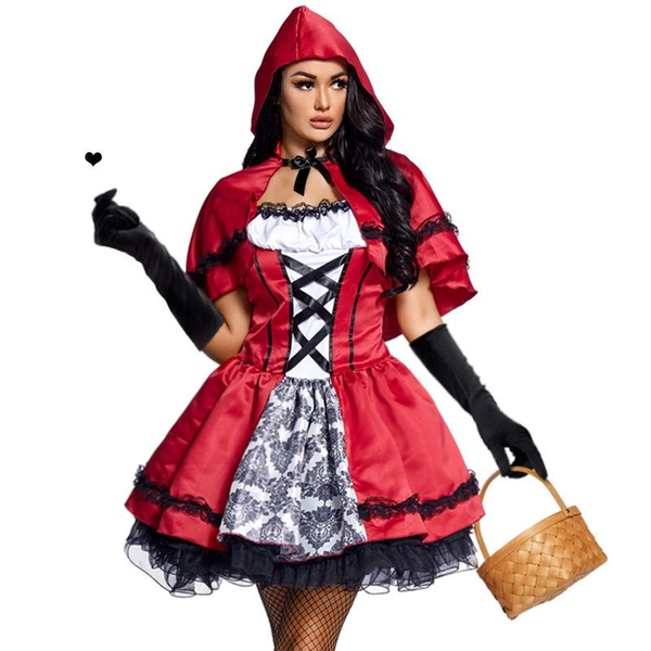Adult Fairy Tale Little Red Riding Hood Costume