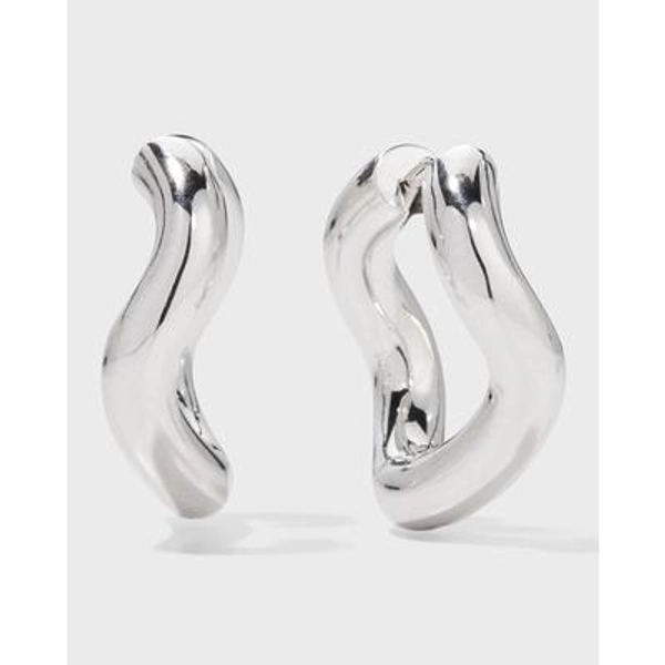 Boucles Doreilles Wave Huggie Earrings