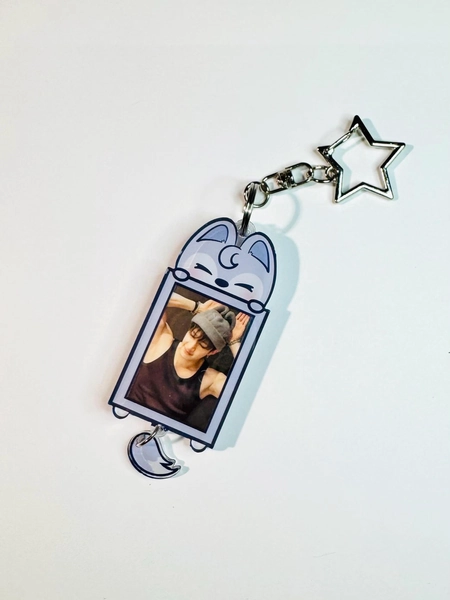 MINI Wolf Chan Keychain - Skzoo - Stray Kids - Bang Chan