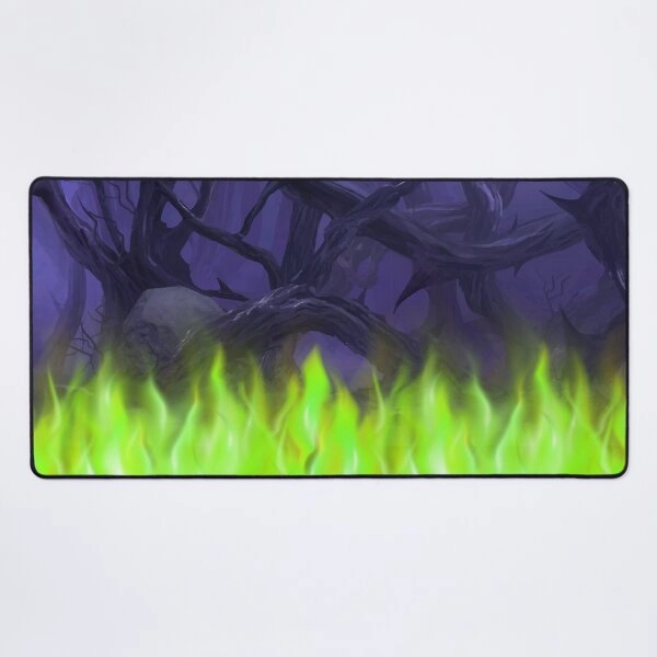 Forest of Thorns Desk Mat/Mousepad