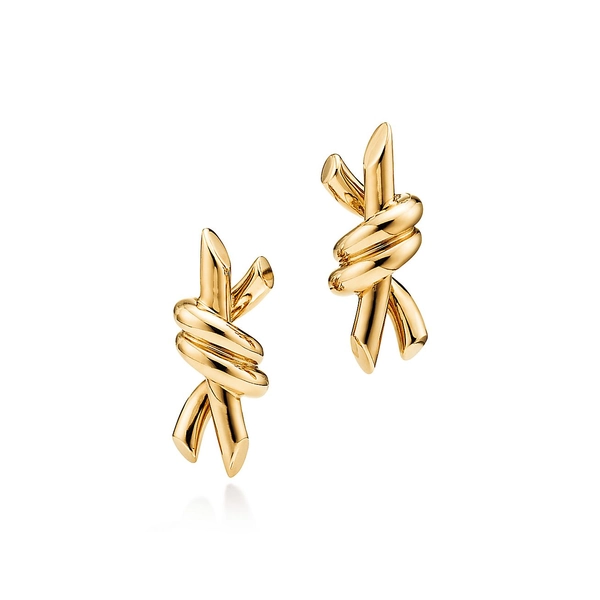 Tiffany Knot Small Earrings