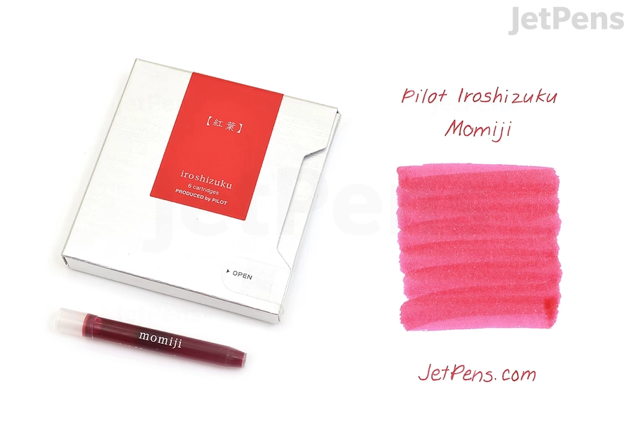 Pilot Iroshizuku Momiji Ink (Autumn Leaves) - 6 Cartridges