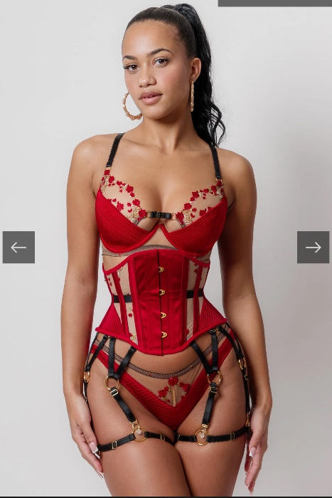 Charlotte Corset 3 pces Set