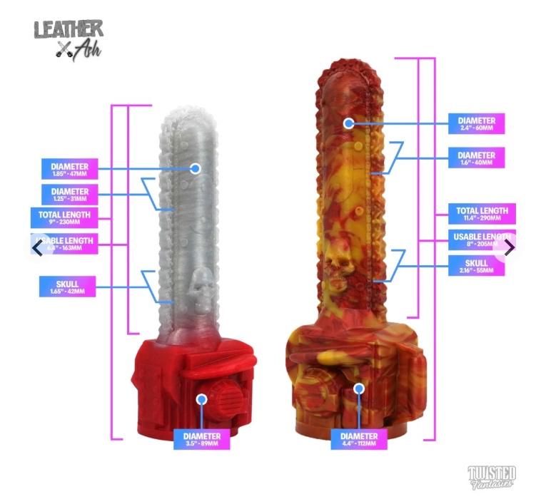 Leather and Ash — Chainsaw Dildo >:3