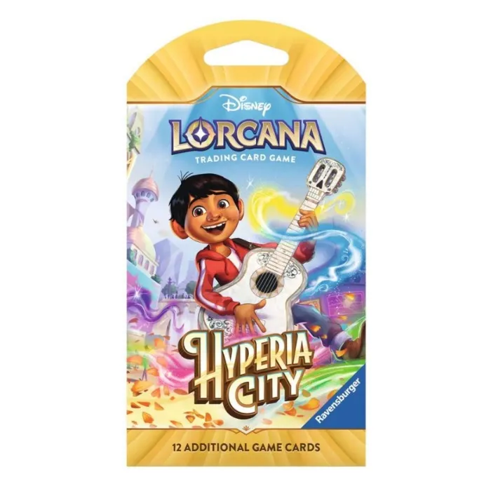 Disney Lorcana Hyperia City Boosterpack 12 Cards