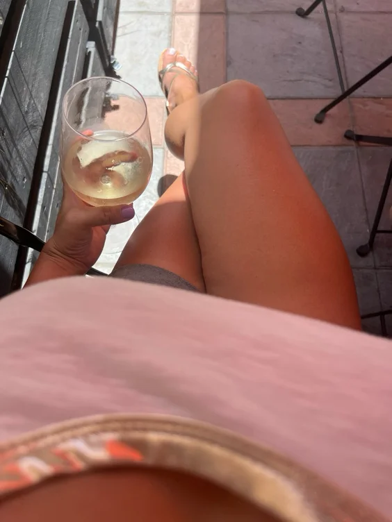 My occasional glass of wine 