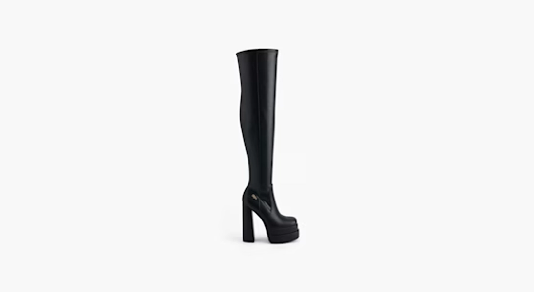 Buffalo Overknee Schwarz 37