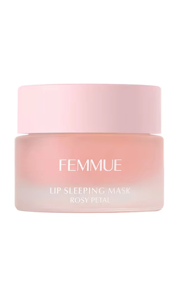 FEMMUE Lip Sleeping Mask in Rosy Petal.