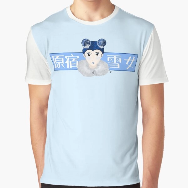 "Harajuku Yuki Onna" Graphic T-Shirt