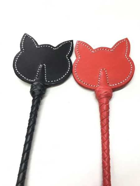 Leather Spanking Riding Crop Slap-cat 29" - Handmade - Etsy
