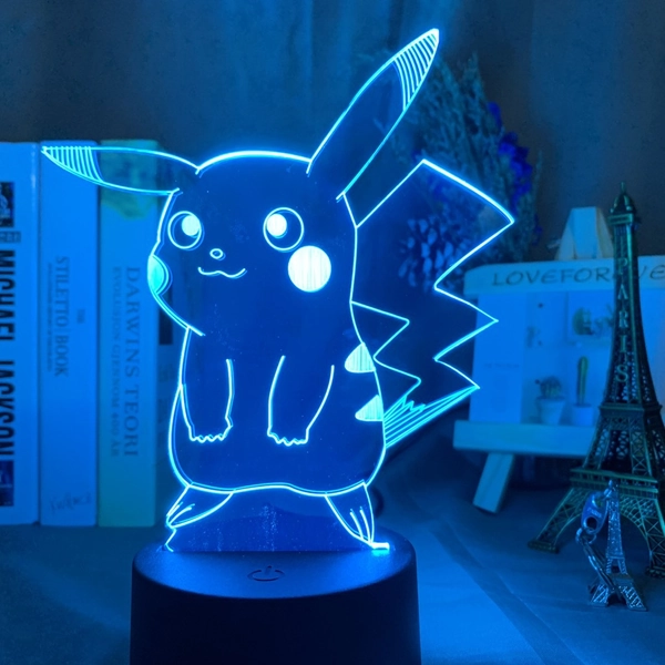 LED Light Bedroom Light Gaming Room Decor - Pikachu