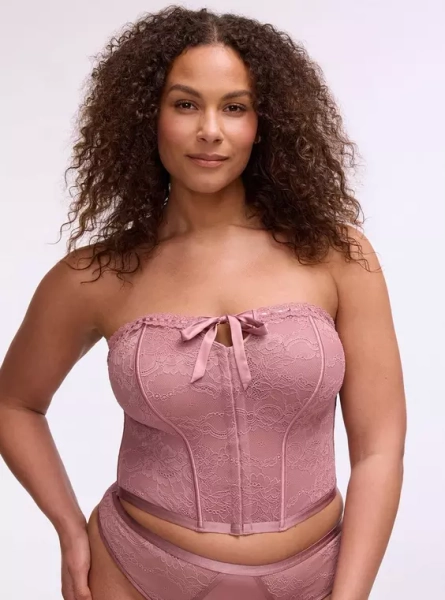 Lace Bustier Top