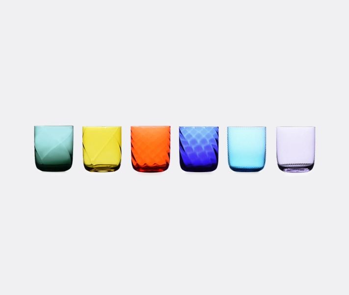 Ichendorf Milano 'riga' Tumbler, Set Of Six - Glassware Multicolor Uni UNI