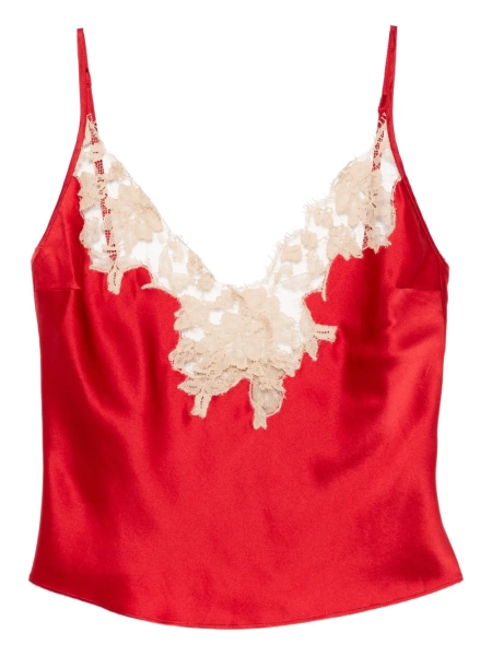 Kiki de Montparnasse Orchid camisole - Red XS