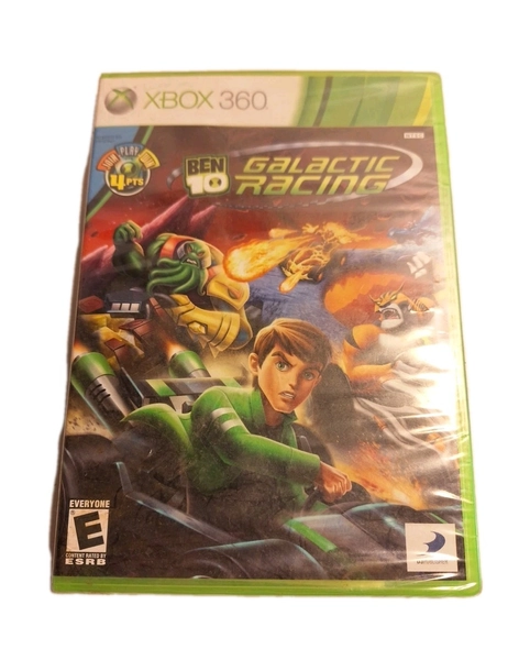 Ben 10 Galatic Racing Xbox 360 Sealed, New , Fast Shipping