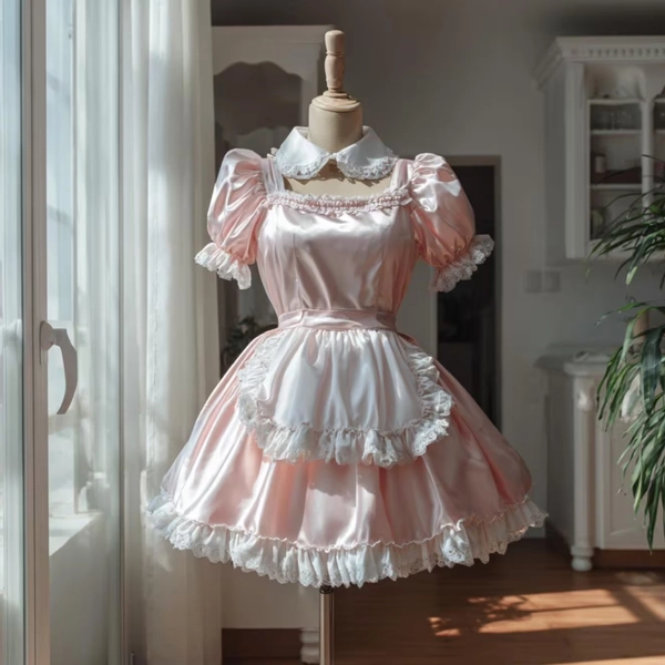 Pink Maid Outfit