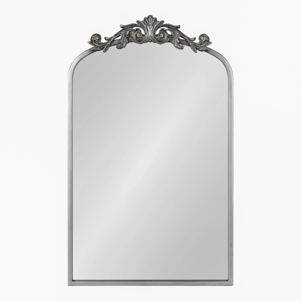Genan Accent Mirror Scalloped Rectangle Wall Mirror