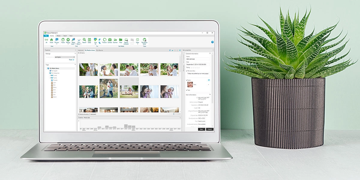 Historian Photo Storage Software | FOREVER.com