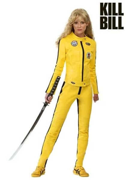 Kill Bill Beatrix Kiddo Motorcycle Suit Costume for Women