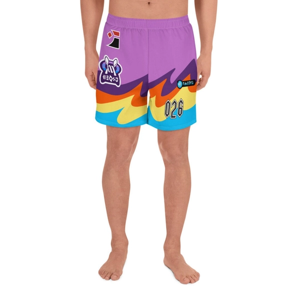 Avery - Sword and Shield Athletic Long Shorts - Etsy