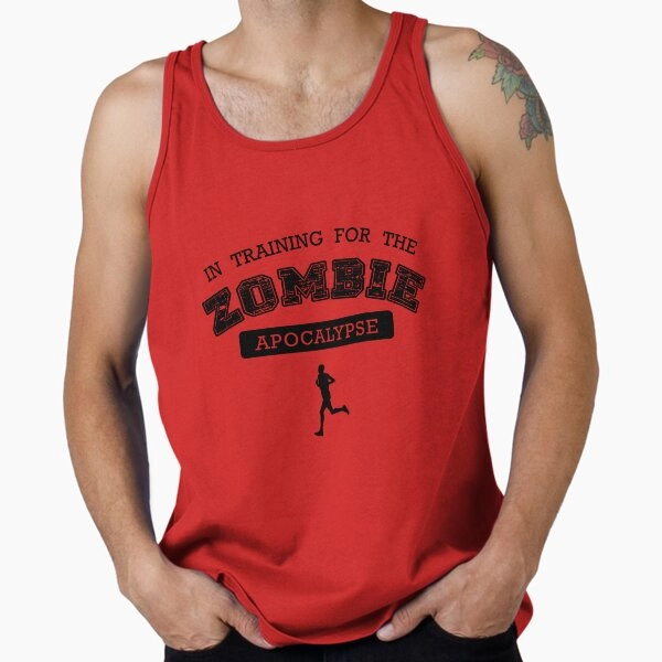 Training for the zombie apocalypse Tank Top