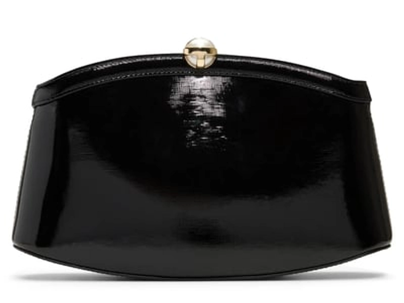 Ted Baker Aster Leather Clutch | Women's | Black | Size Not Applicable | Handbags | Clutch