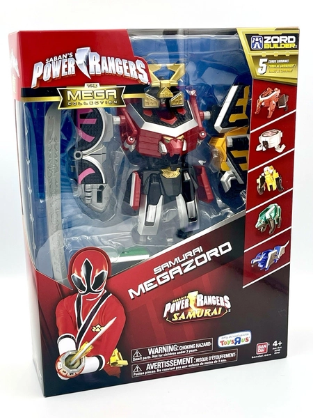 Power Rangers SAMURAI MEGAZORD (great condition) Toys R Us Exclusive Bandai 2016