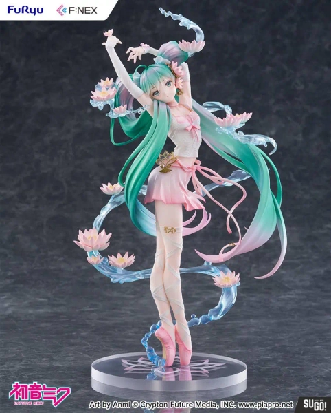 FuRyu Hatsune Miku Water Lilies ver. 1/7 PVC Figure