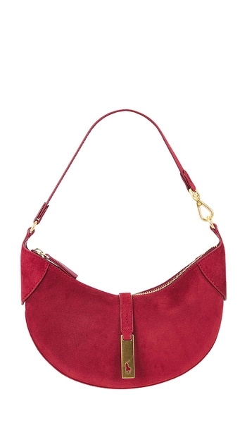 Suede Shoulder Bag Small