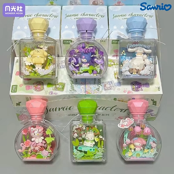 Wonder Moon Building Blocks Flower Love Elf Series
