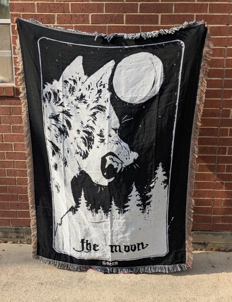The Moon Tapestry Blanket