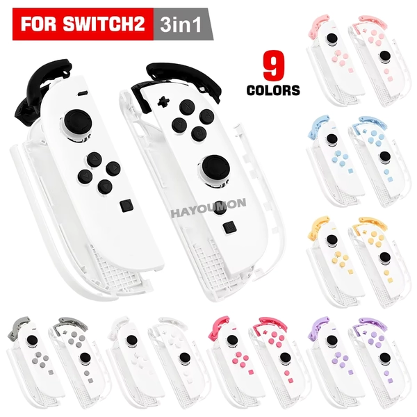 Replacement Shell for Switch 2 Joycons - Light Blue