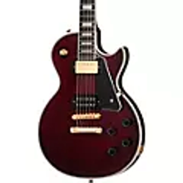 Les Paul Custom Electric Guitar Wine Red