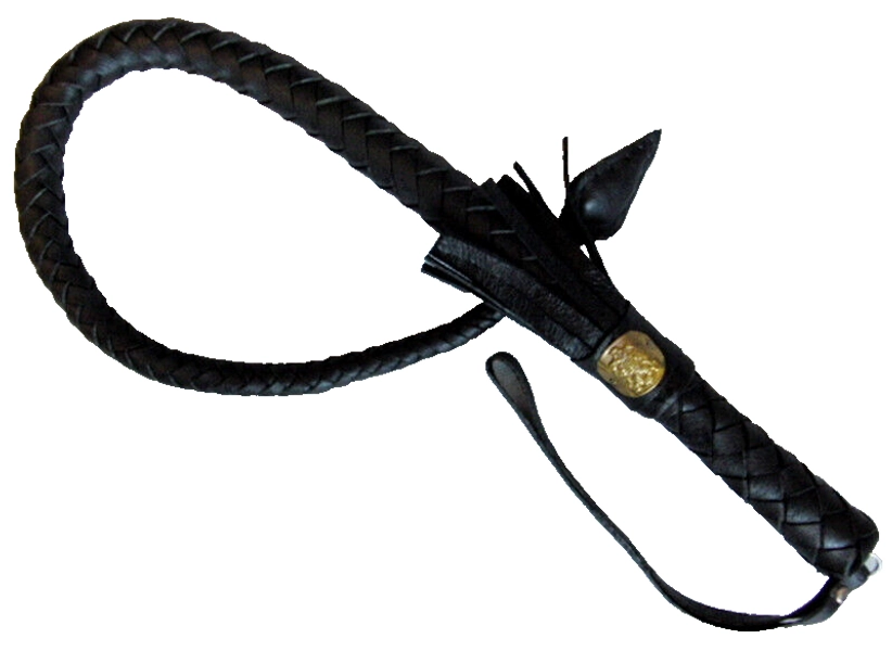 Soviet Cossack Leather Whip 92 cm Original