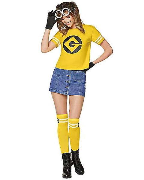 Adult Minions Kevin T Shirt Costume Kit
