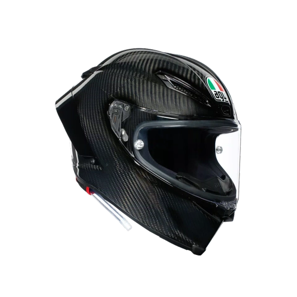 PISTA GP RR MONO GLOSSY CARBON - MOTORBIKE FULL FACE HELMET E2206 DOT