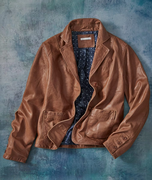 Women's Soiree Leather Blazer