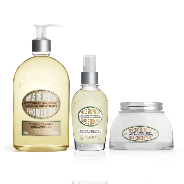 Almond Body Care Trio