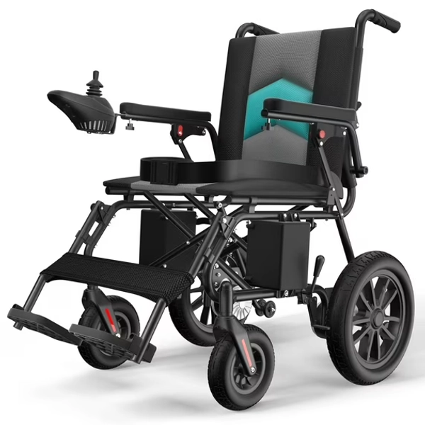 COOLHUT Electric Wheelchair, 20+ Miles Long-Range (350LBS) Lightweight Portable Electric Wheelchair for Adults, Smart Motorized Mobility Scooter with 360° Joystick, 8-Yeas Warranty