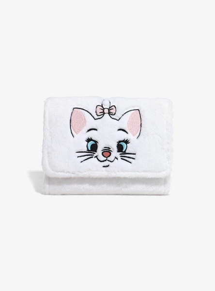 Loungefly Disney The Aristocats Marie Fuzzy Mini Flap Wallet