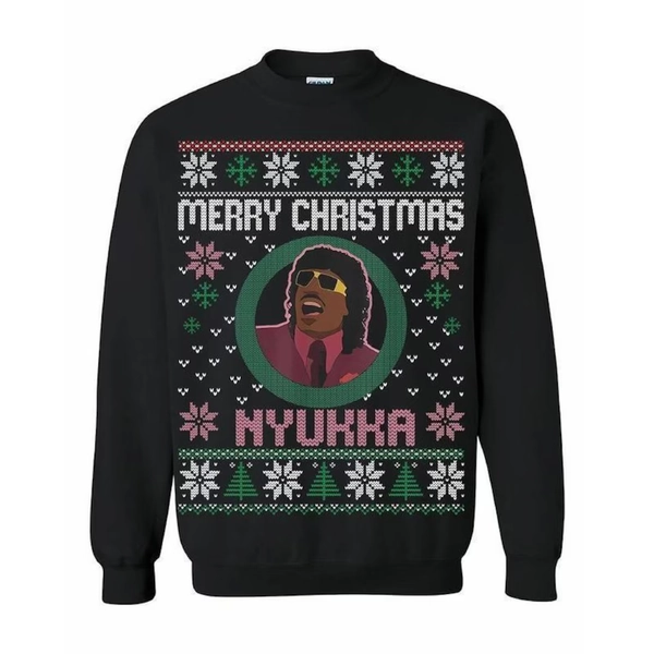 Mery Christmas Nyukka Sweatshirt, Nukka Christmas Hoodie, Pinky From Friday, Xmas T-shirt, Funny Christmas Shirt, Santa Unisex Tee - Etsy