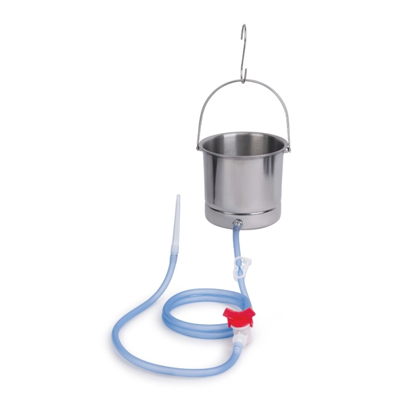 stainless steel enema bucket set