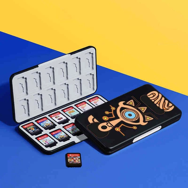 24 Slots Switch OLED Game Case Anime Switch Game Card Holder - A