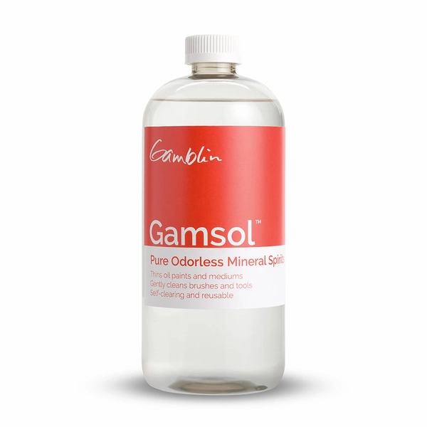 Gamblin : Gamsol Odourless Mineral Spirit : 1000ml
