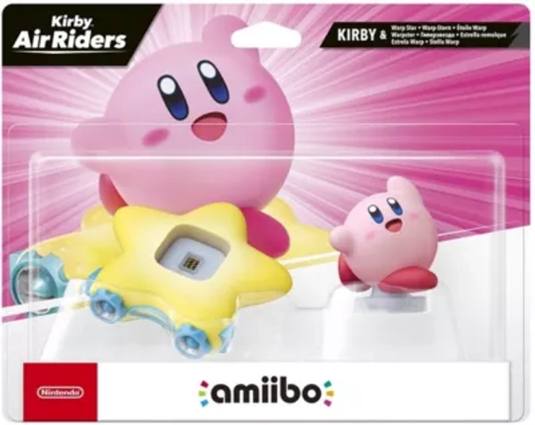 tZu 🧡 Figurine Amiibo NINTENDO Kirby et Étoile Warp