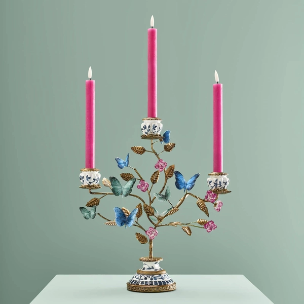 Chandelier Papillons, multicolore